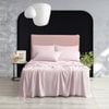 Ddecor Home Ultra Plush King Microfiber Sheet Set Vintage Washed Lilac