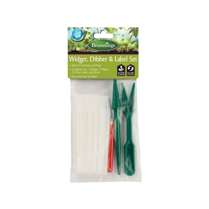 Brunnings Dibber Widger With Label Set