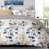 Dreamfields Single Eden Leaves Design Soft Quilt/Doona/Duvet Cover  Set