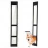Advwin Aluminum Pet Door Doggy Door For Sliding Glass Door Adjustable Height