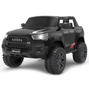 Volta Revo Toyota Hilux Ute Black Kids Ride On Car Smart Control Toy 3+