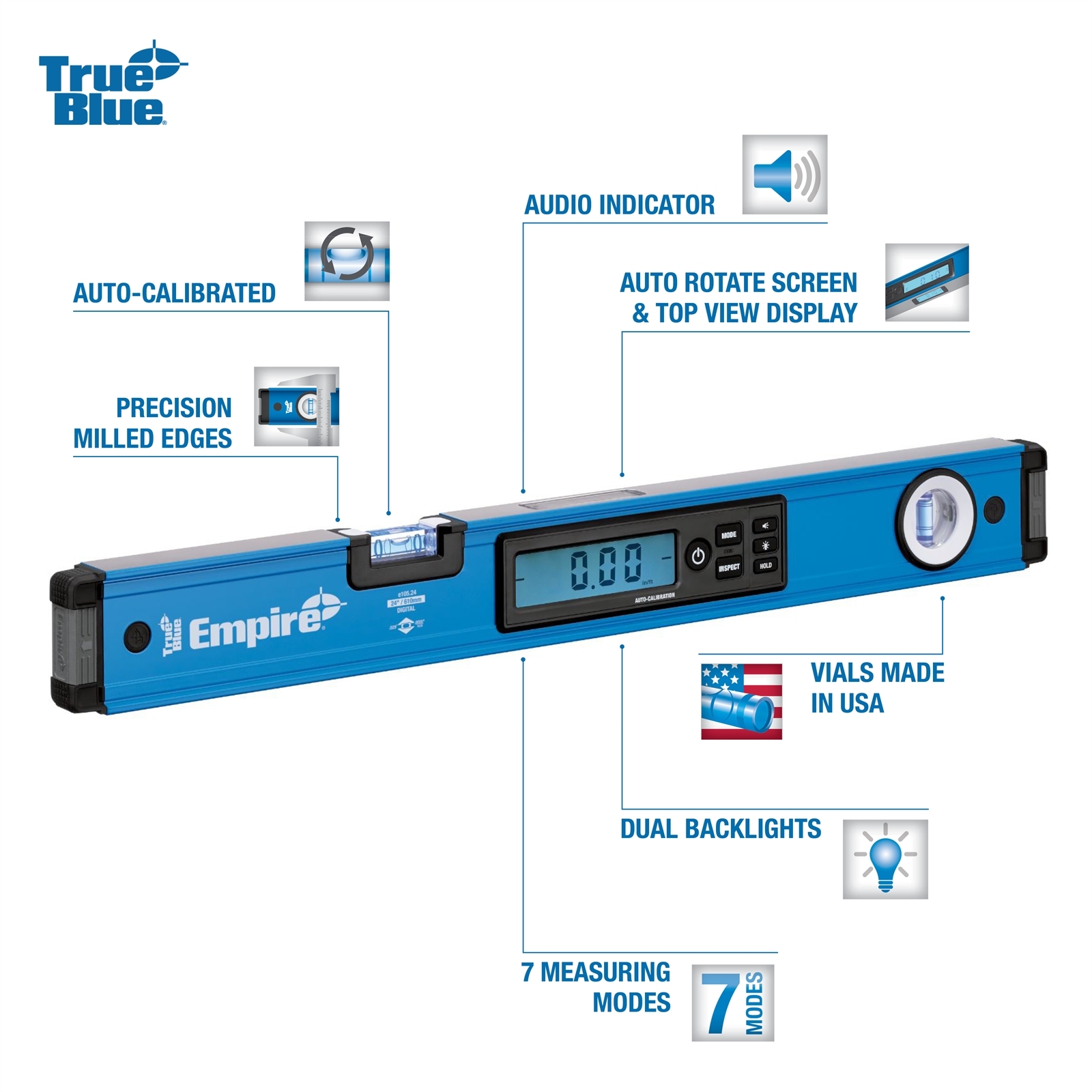 Empire 400mm Digital Spirit Level Bunnings Australia