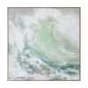 Urban Style Brushmarks Embellished Canvas Painting Artwork Waves 1025mm