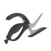 Dreamfarm Scizza Easy Ergonomic Stainless Steel Pizza Scissors & Server Black