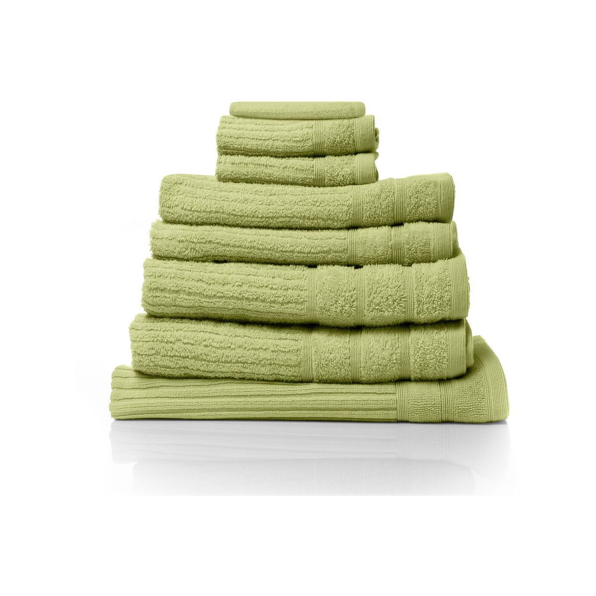 Royal Comfort Eden Egyptian Cotton 600GSM 8 Piece Luxury Bath Towels Set - Blush
