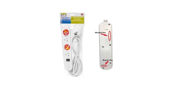 White power board in packet.