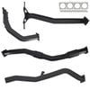 Ignite Exhausts Turbo Back For Nissan D22 Navara 2.5l 3" Cat & Pipe Only 409 Stainless Steel