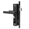 Rolltrak Black Non-Keyed Hinged Screen Door Lock