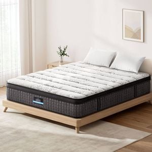 Giselle Bedding 34cm Mattress 9 Zone Latex Foam Queen
