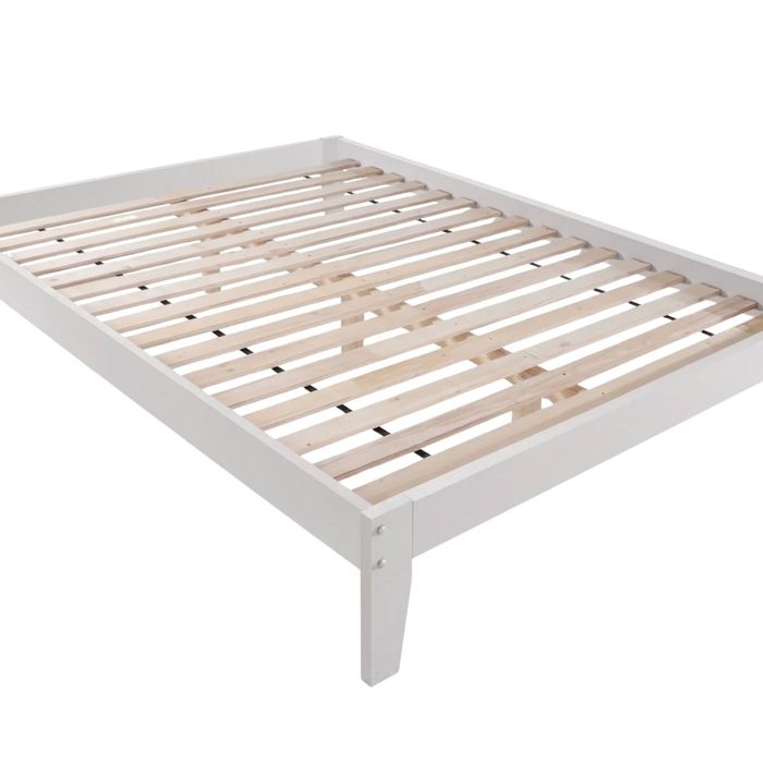 Sovo Bed Frame White - Queen