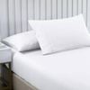 CottonMore A Pair of 100% Bamboo Pillowcases Silk feel - White