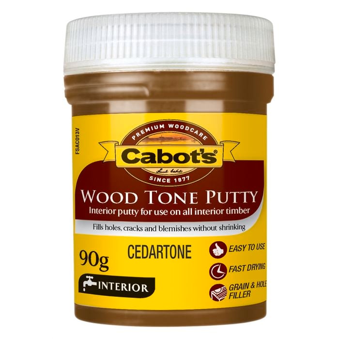 Cabot's 90g Cedar Wood Tone Putty