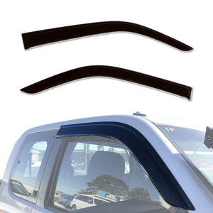 AUSGO Luxury Weather Shields for Ford Ranger Single / Extra Cab 2006-2011 Weathershields Window Visors Wind Deflectors
