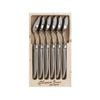 Laguiole Jean Neron 6pc. Soup/dessert Spoon Set - Stainless Steel