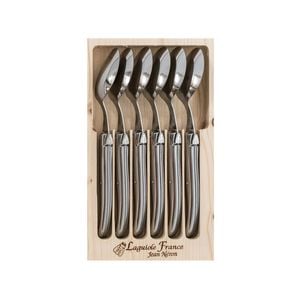 Laguiole Jean Neron 6pc. Soup/dessert Spoon Set - Stainless Steel