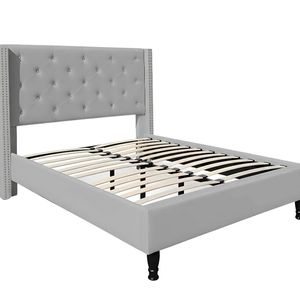 New Lisbeth Bed Frame Grey - Double