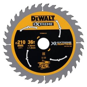 DEWALT EXTREME 210mm 36T Runtime Circular Saw Blade DT99566-QZ