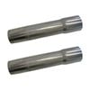 2PK Universal Vacuum Cleaner Rod Adaptor Tool 32mm To 35mm Chrome Connector