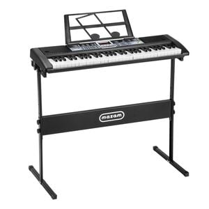 Mazam 61 Keys Electronic Piano Keyboard Lighted Electric Keyboards