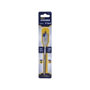 IRWIN 18mm Blue Groove Spade Bit