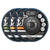 Full Boar 100mm 40 80 120 Grit Zirconia Flap Disc - 3 Pack