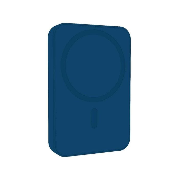 Laser Magnetic Wireless Power Bank 5000mAh (Navy)