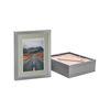 Nicola Spring Photo Frames with 5" x 7" Mount - 8" x 10" - Grey - Pack of 5