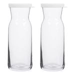 LAV Fonte Glass Carafes - 700ml - Pack of 3