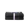 2PK Ultimate Alanya Turkish Cotton Bath Towel 550Gsm Highly Absorbant Castlerock