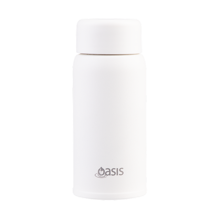 Oasis Stainless Steel Double Wall Insulated Mini Mini Drink Bottle 150ml - Linen