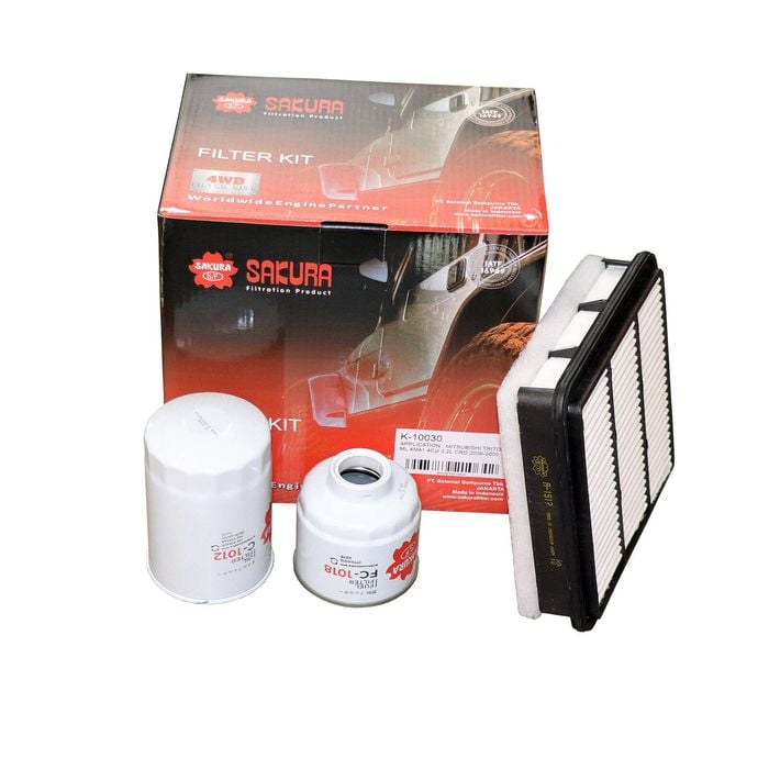 K-10030 Sakura 4WD filter kit -suits Mitsubishi Triton 4M41 3.2L