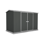 Absco Sheds 3.0 x 1.52 x 1.95m Monument Premier Double Door Garden Shed