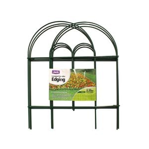 Jack 2.25m Green Looped Border Garden Edging - 6 Pack
