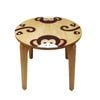 Kids Wooden Table - Monkey Design - Handmade Solid Timber