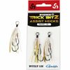 Atomic Trick Bitz Assist Fishing Hook 1, White Gold