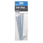 Campmaster 175mm Zinc Plated Tent Pegs - 10 Pack