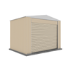 Absco Structures 3.0 x 2.3 x 2.3m Classic Cream Bushranger Shed