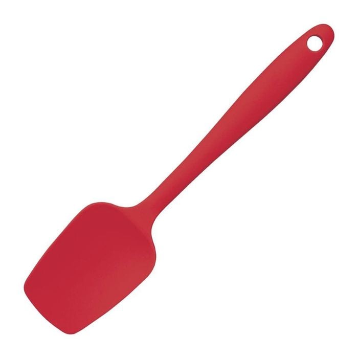 Vogue Silicone Mini Spoon Red 20cm Kitchen Utensil Cooking Accessory