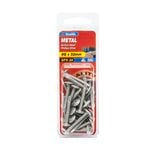 Zenith 8G x 32mm Galv Button Head Metal Screws