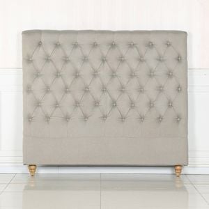 Bed Frame Double King Queen Bed Head Headboard Bedhead Base Fabric Linen