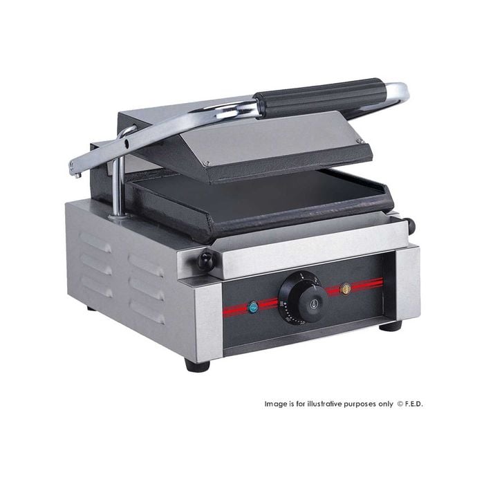 Benchstar Large Single Contact Grill  - Commercial Sandwich Presses (gh-811ee)