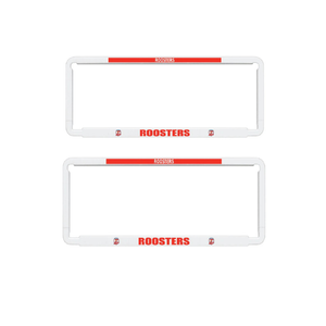 2x OFFICIAL NRL Sydney Roosters Car Number Plate Frame Cover Surround