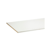 CUSTOMpine Carcass DS Shelving System 32 Half Drilled 16mm 2400 x 595mm Matt White STD Particleboard 