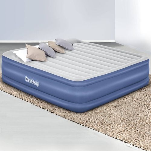 King air mattress with built in pump best sale