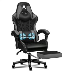 ALFORDSON Gaming Chair Office Chair Black Grey