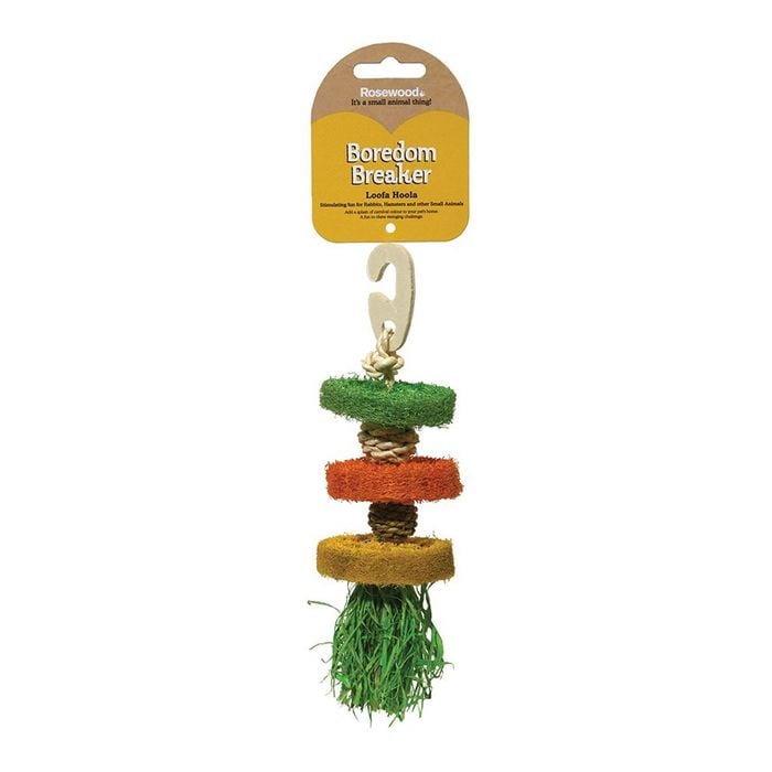 Rosewood Wooden Loofa Hoola Hamster/Ferret Fun Play Climbing Pet Exercise Toy