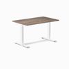Desky Fixed Height Melamine Office Desk White Frame 120cm