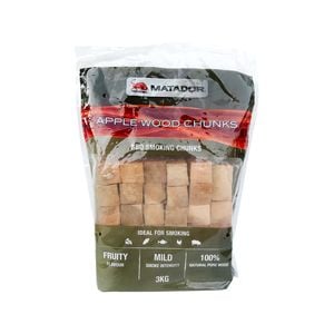 Matador 3kg Apple BBQ Smoking Chunks