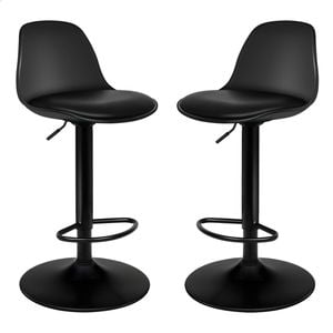 Alfordson Bar Stools Black X2