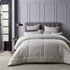 Maynard Comforter Grey Super King Bed With Pillowcase